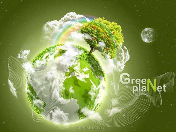 открытка - ПРАЗДНИКИ - 5 июня - всемирный день охраны окружающей среды